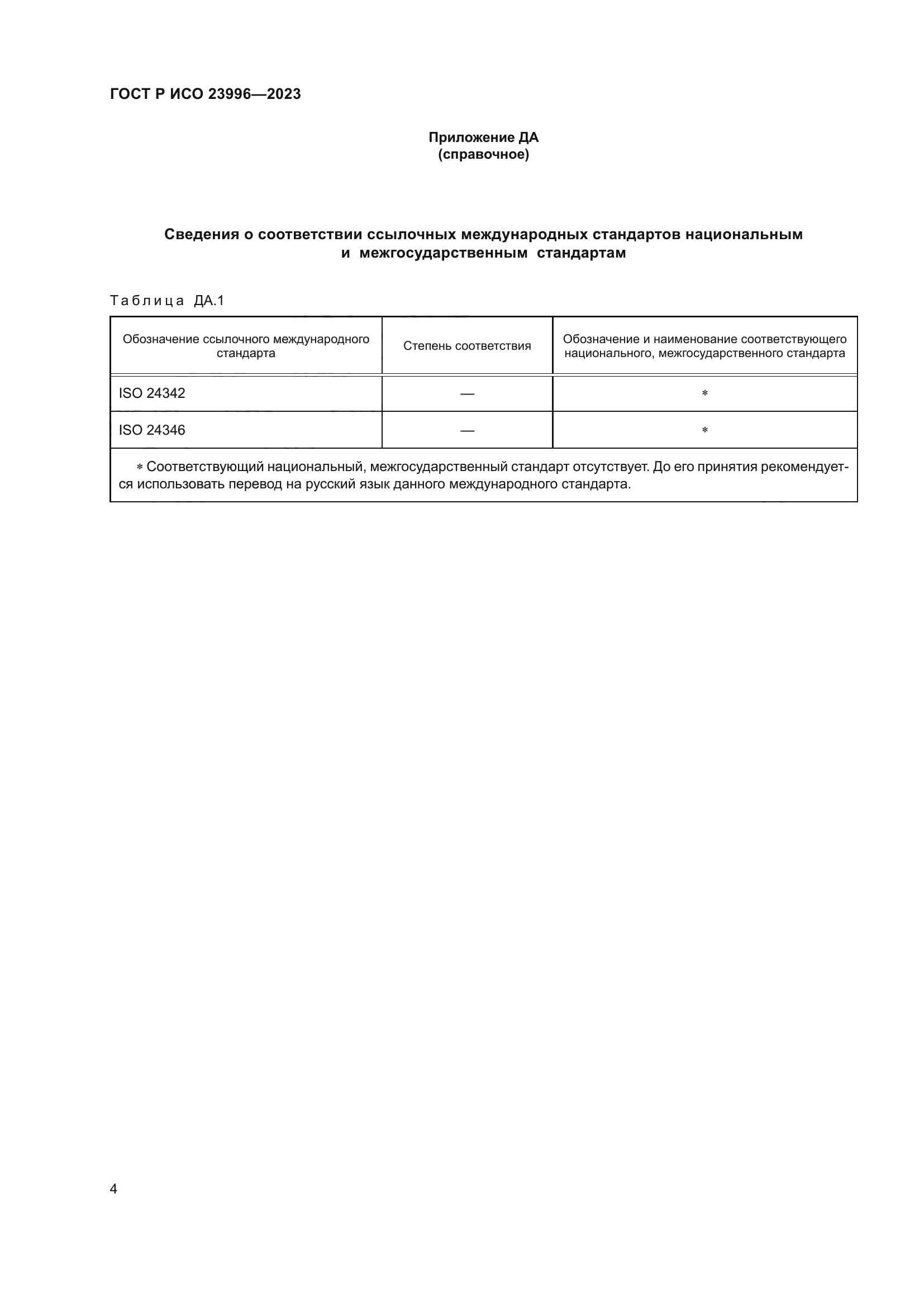 ГОСТ Р ИСО 23996-2023