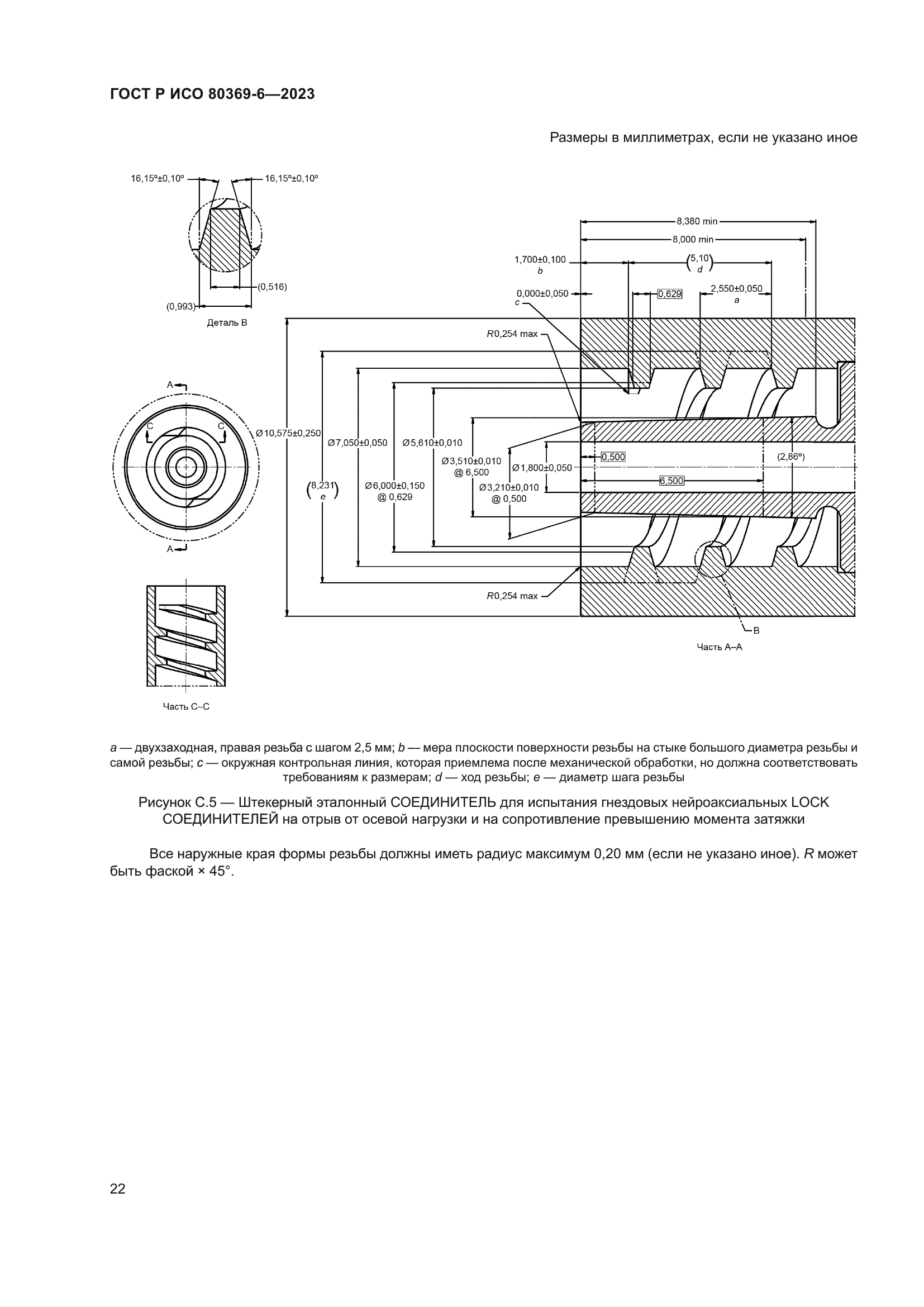 ГОСТ Р ИСО 80369-6-2023