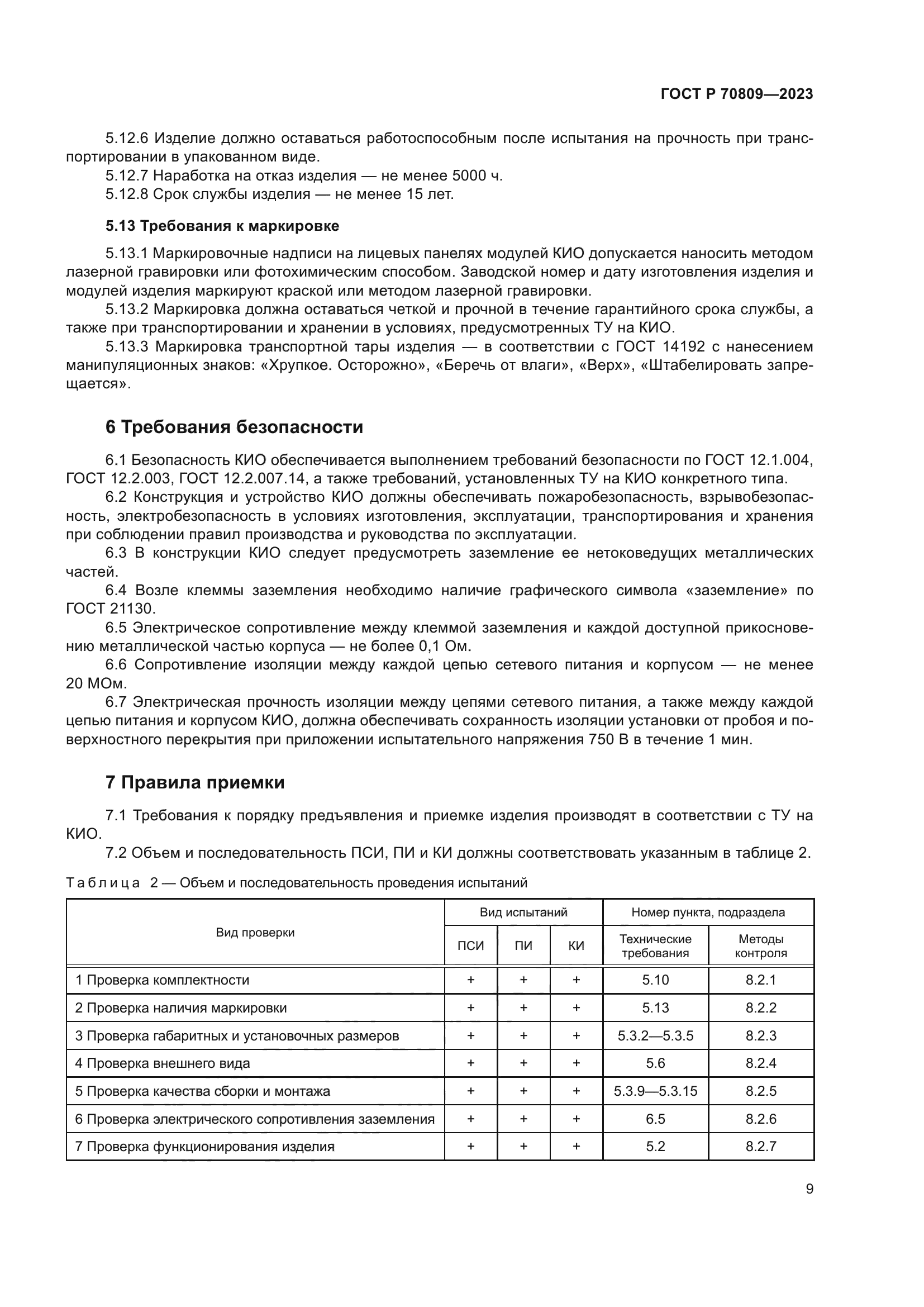 ГОСТ Р 70809-2023