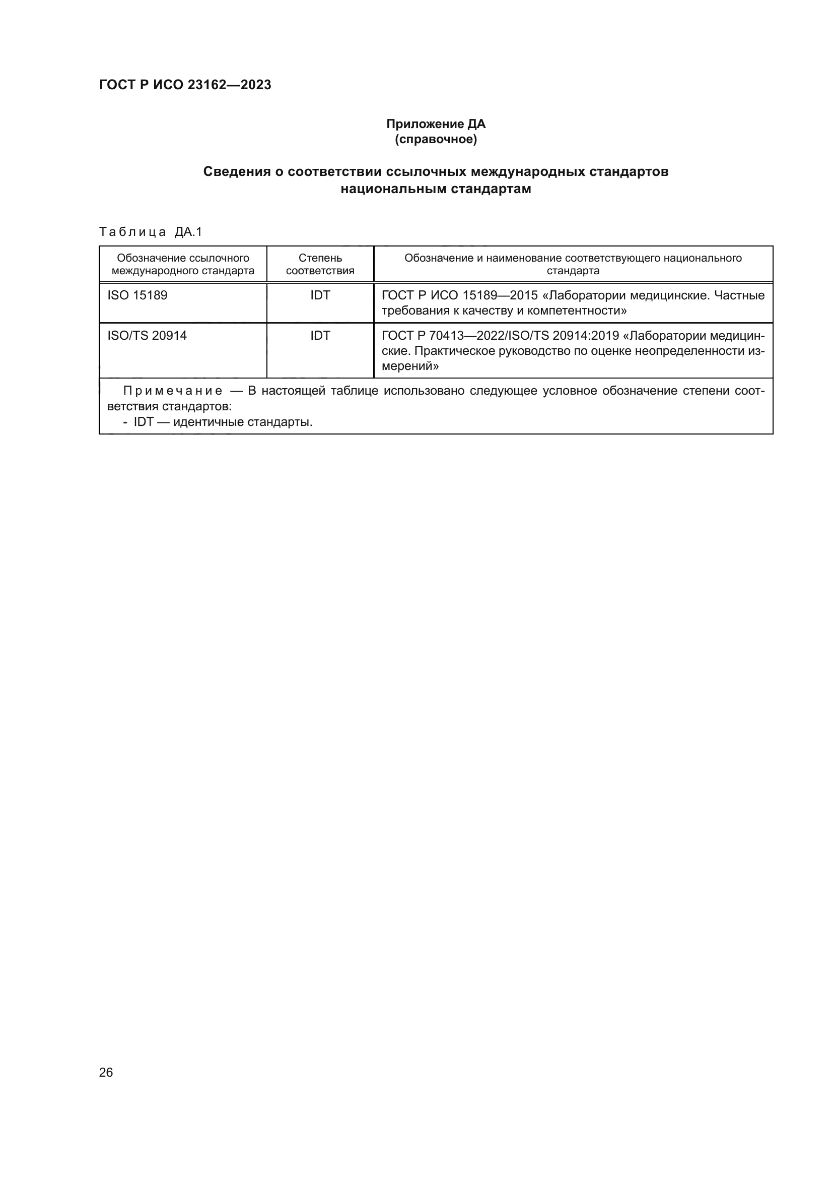 ГОСТ Р ИСО 23162-2023