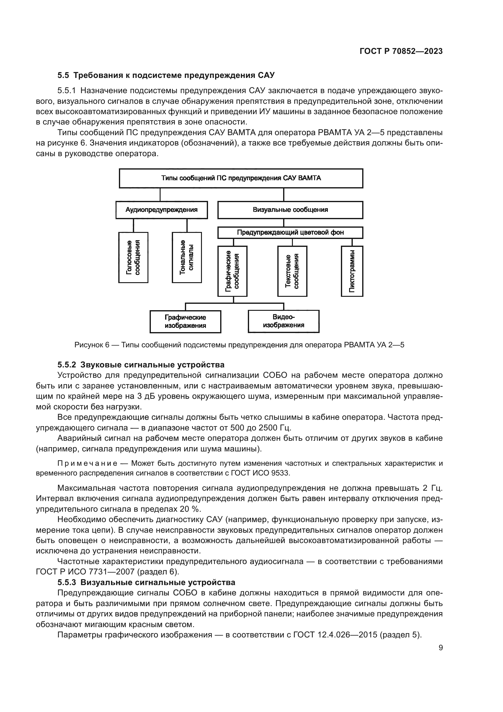ГОСТ Р 70852-2023