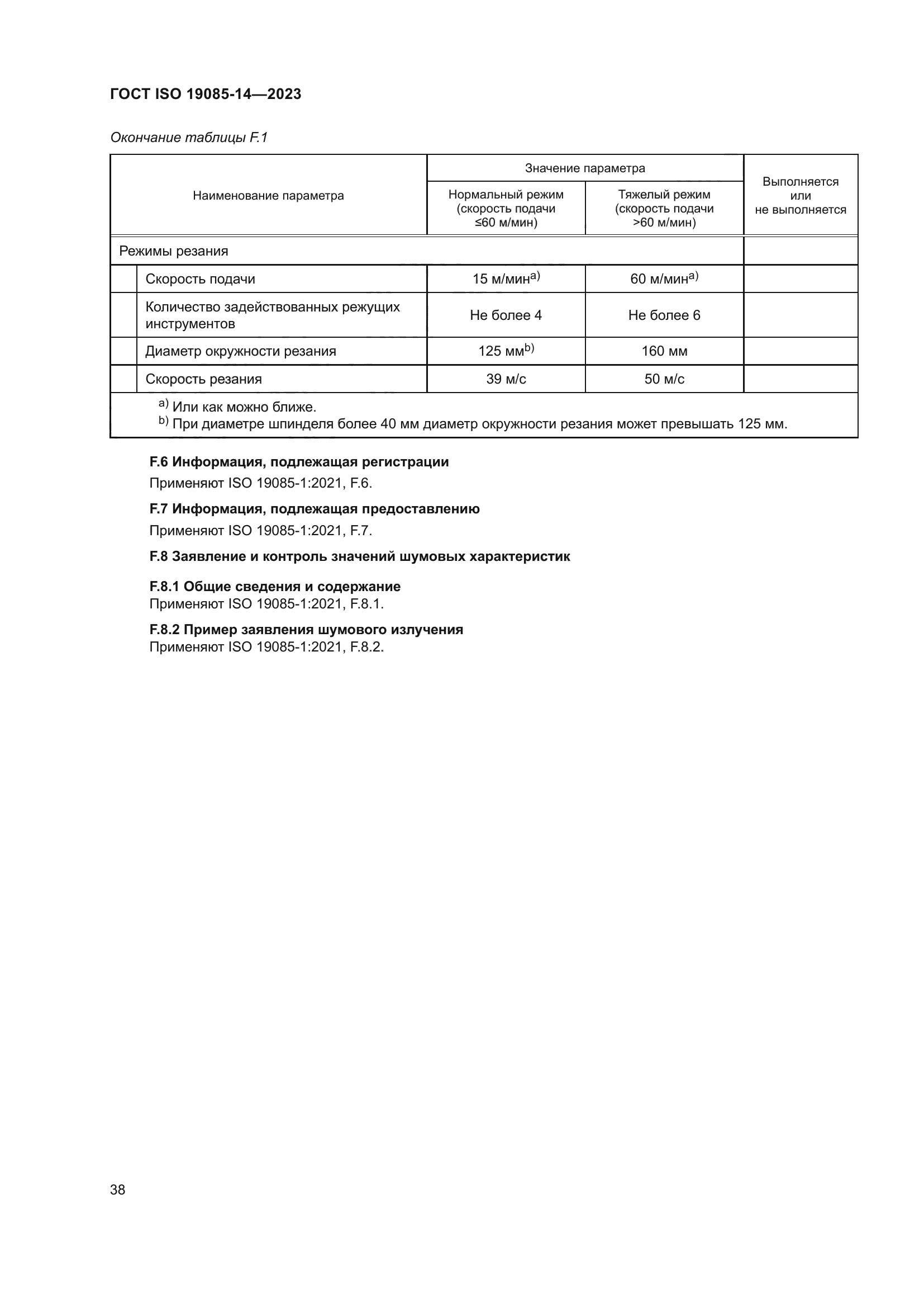 ГОСТ ISO 19085-14-2023