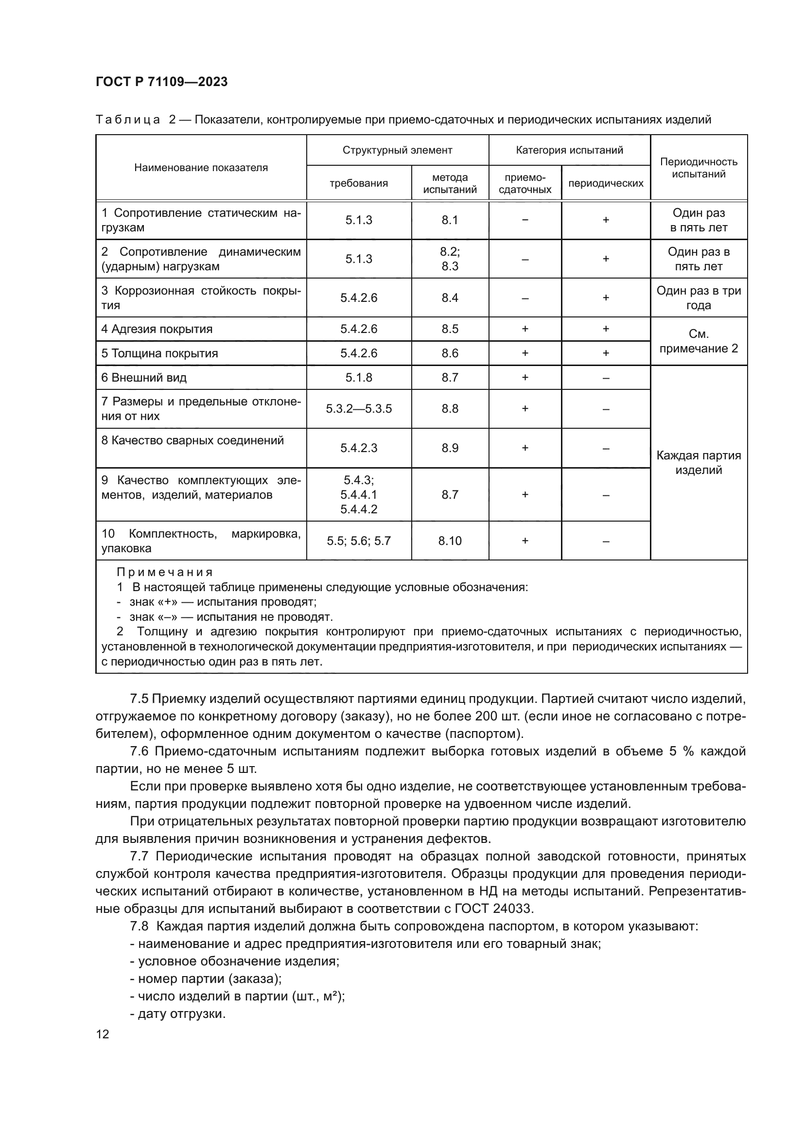 ГОСТ Р 71109-2023