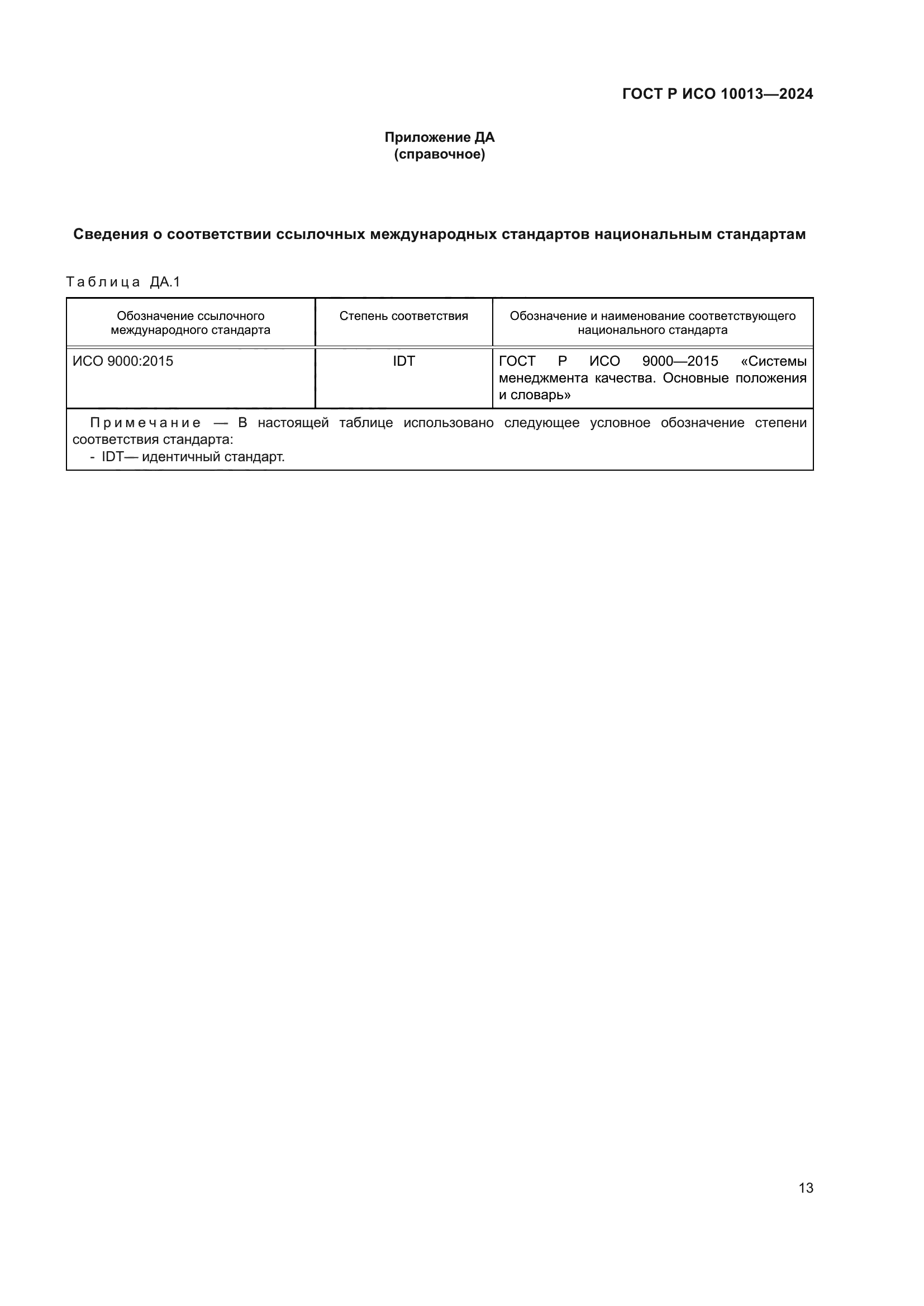 ГОСТ Р ИСО 10013-2024