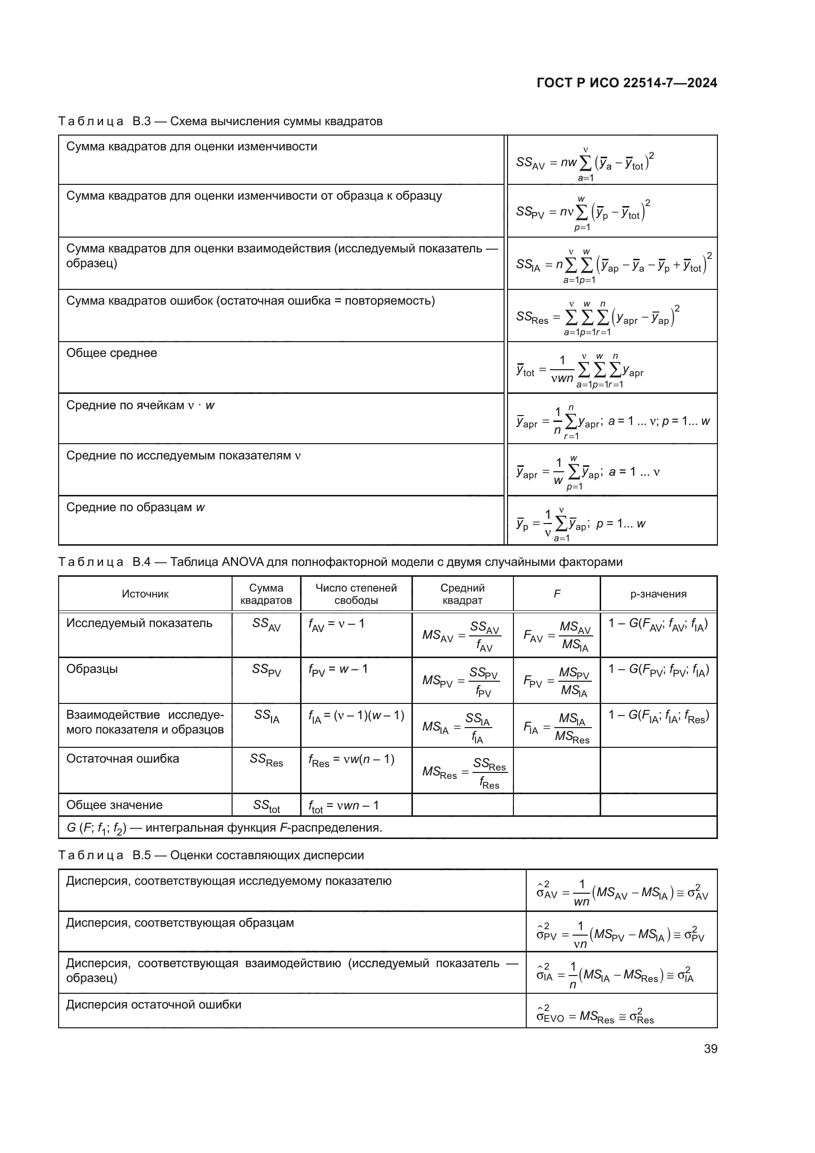 ГОСТ Р ИСО 22514-7-2024