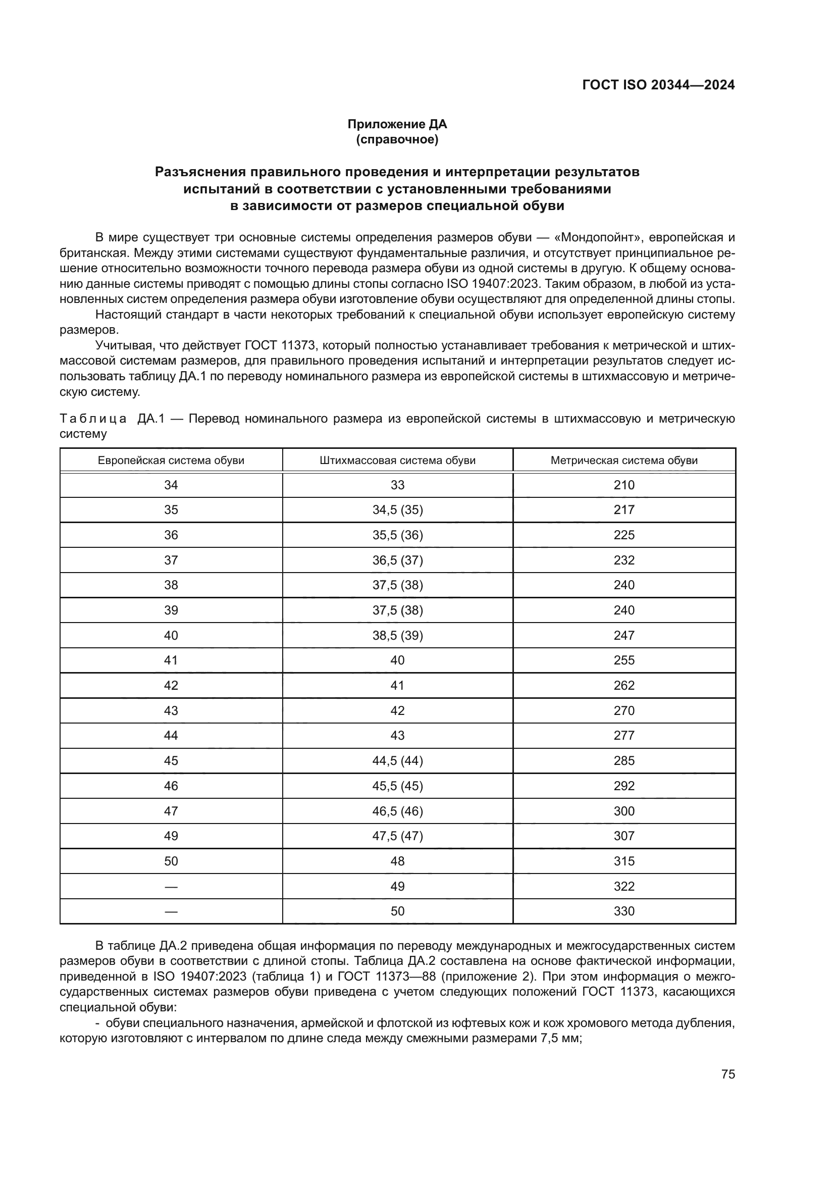 ГОСТ ISO 20344-2024