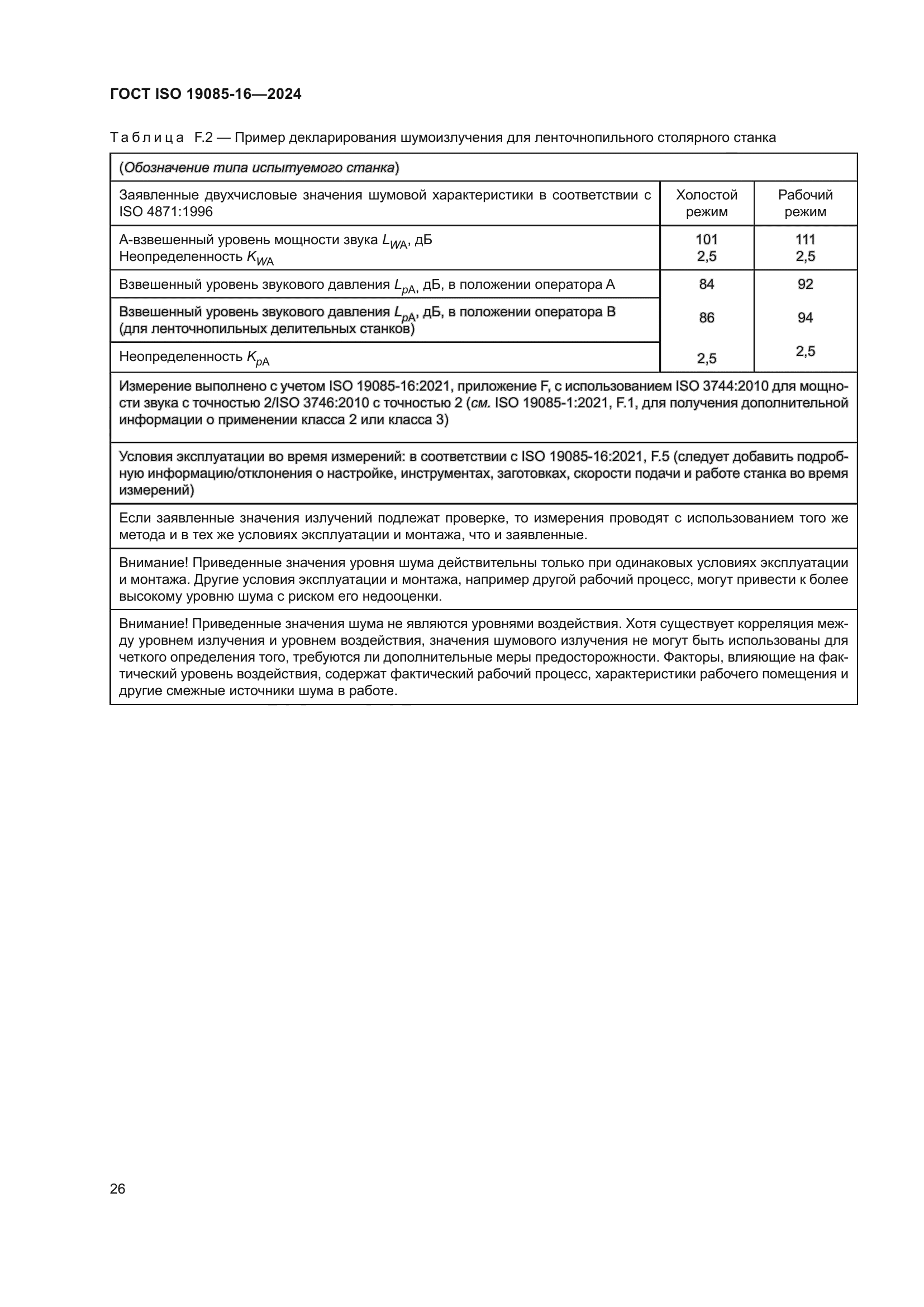 ГОСТ ISO 19085-16-2024