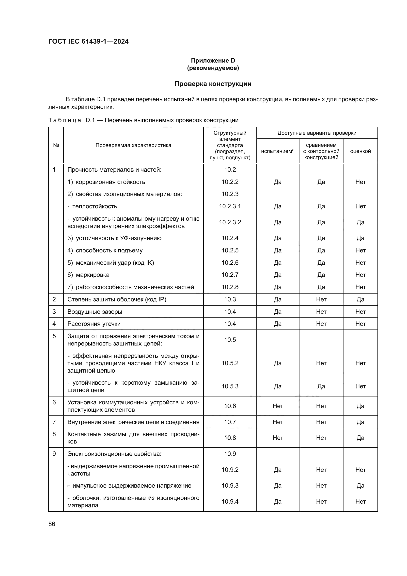 ГОСТ IEC 61439-1-2024