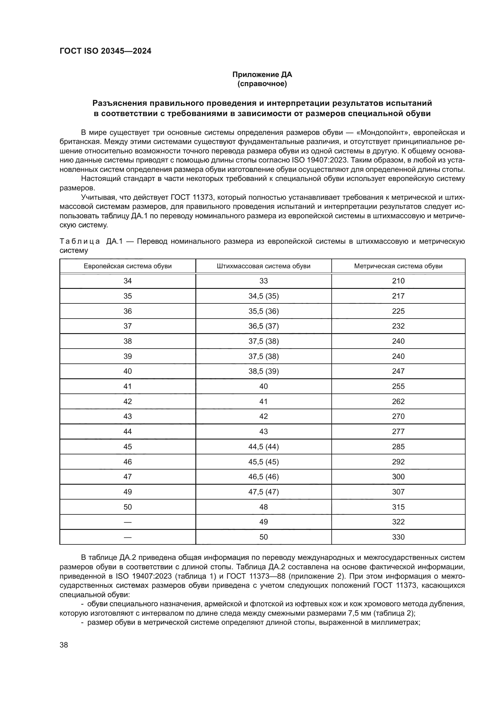 ГОСТ ISO 20345-2024